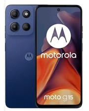 MOTOROLA MOTO G15 128GB ANDROID DUAL SIM 4GB RAM DISPLAY 6.72"  EU GLACIER BLUE