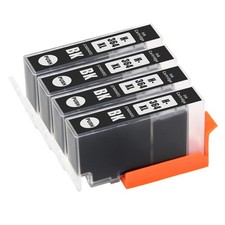 4 cartucce inchiostro nero per