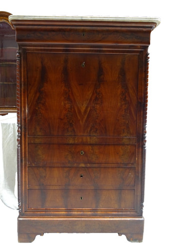 Secretaire piuma mogano - in,