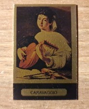 Capolavori su Oro su foglia oro 23 Kt  Caravaggio - senza cornice