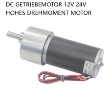 Motoriduttore DC 12V 24V Alta