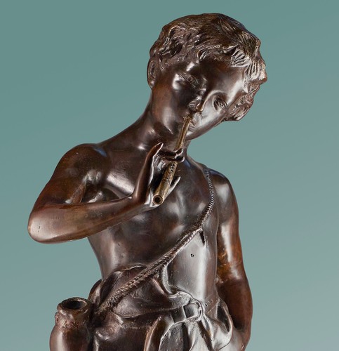 Auguste moreau bronze ancien - auguste,