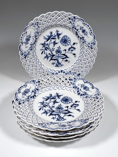 Meissen set piatti - meissen, in