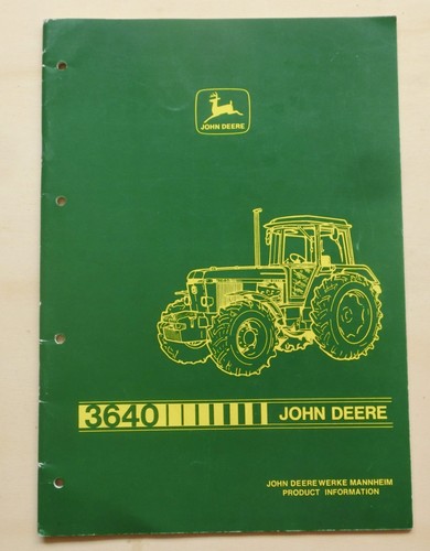 Trattore john deere 3640 guida - john,
