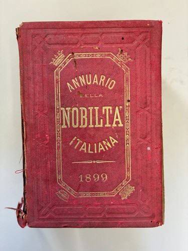 Annuario della nobiltà - annuario,