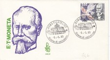 5/5/1983-1 FDC FIRST DAY " 150° NASCITA ERNESTO TEODORO MONETA" (L746)