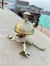 Campanello da banco in ottone