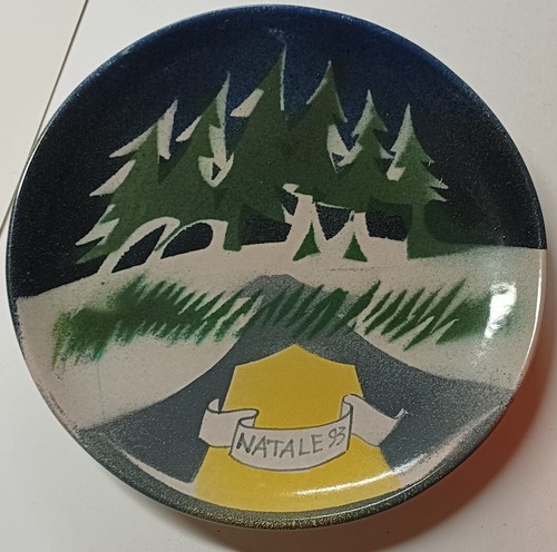Piatto ceramica pino - piatto,