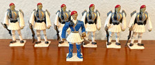 7x Soldatini Greci Vintage