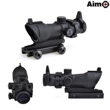 Acog 4x32 Scope Reticolo Illuminato Black Aim-o (ao5318-bk)