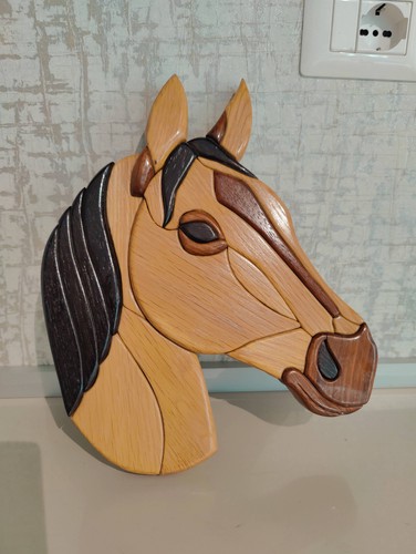 Profilo cavallo legno - profilo,