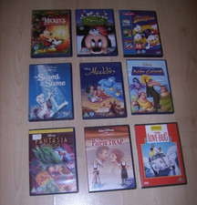 UK Disney DVD Sets X 9