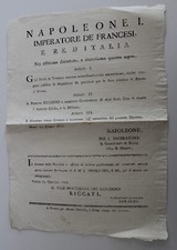 1806 TREVISO+NOMINA Principe EUGENIO GOVERNATORE STATI di VENEZIA-gb54