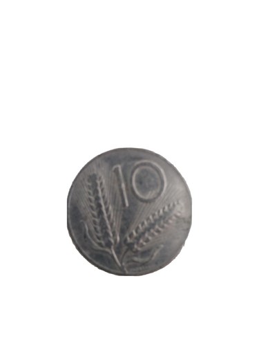 Moneta lire spiga 1954 - 10,