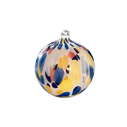 Palle natale vetro gocce - palle,