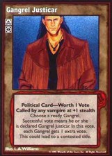 Gangrel Justicar - Political