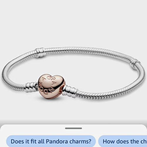 Pandora moments silver heart - moments,