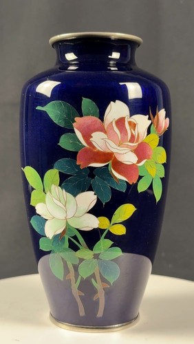 Vaso cloisonne giapponese - vaso,