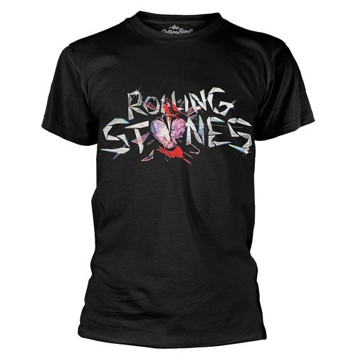 Shirt nera the rolling - the,