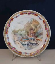 Piatto Decorativo Da Muro Depos Limoges Inverno Vintage Raro