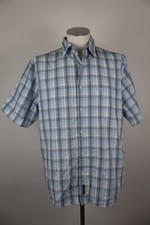 TIMBERLAND CAMICIA COTONE SHIRT UOMO Tg. L MAN VINTAGE CASUAL COTTON