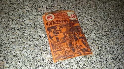 Busta gialla corno - l.100, n.10