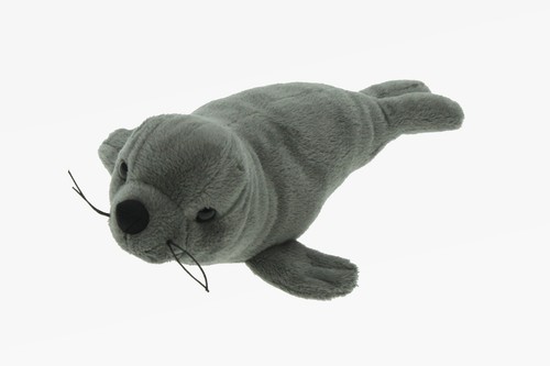 Peluche foca grigia lunghezza - peluche,