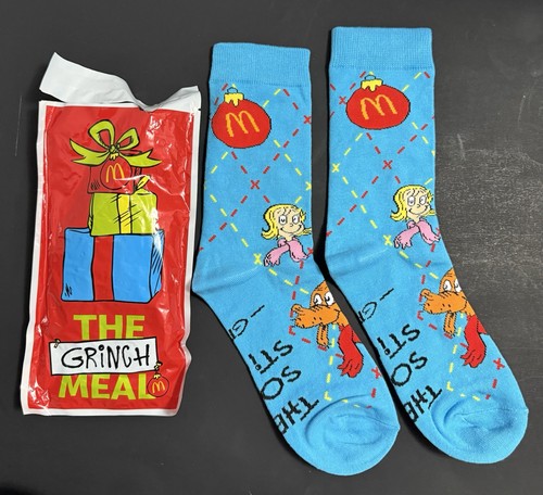 Calze mcdonald grinch blu - calze,