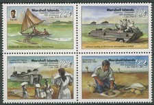 Marshall-Inseln 1986 Evakuierung des Bikini-Atolls 82/85 ZD postfrisch