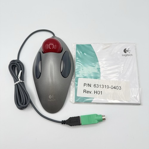 Logitech trackman marble mouse - logitech,