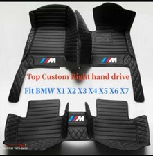 Tappetini auto in pelle PU personalizzati per BMW X1 X2 X3 X4 X5 X6 X7 fodera lusso auto
