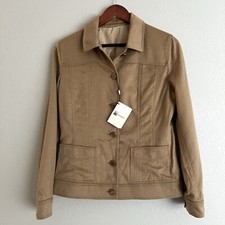 Giacca donna Colombo Borgosesia blouson bambino capelli cammello bottoni taglia 44 US 8