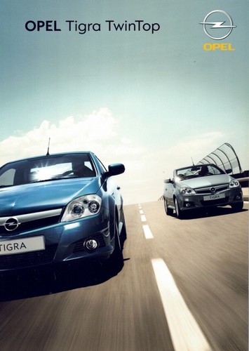 Catalogue brochure opel tigra - opel,