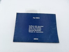Manuale officina per Fiat 900