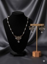 Set Collana Orecchini Ottone