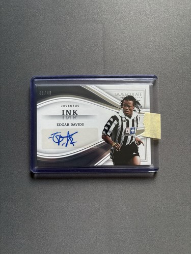 Edgar davids auto autografo - edgar,