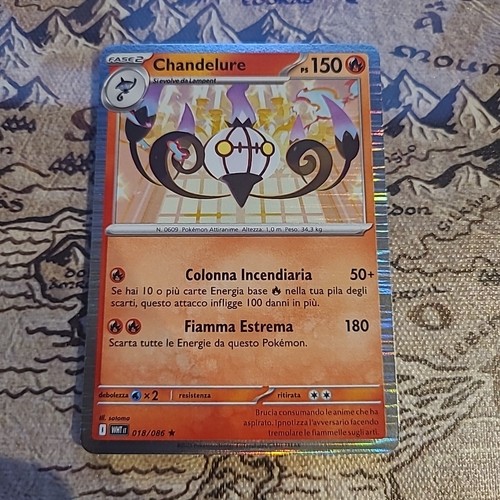Chandelure 018 086 fuoco - 018/086,