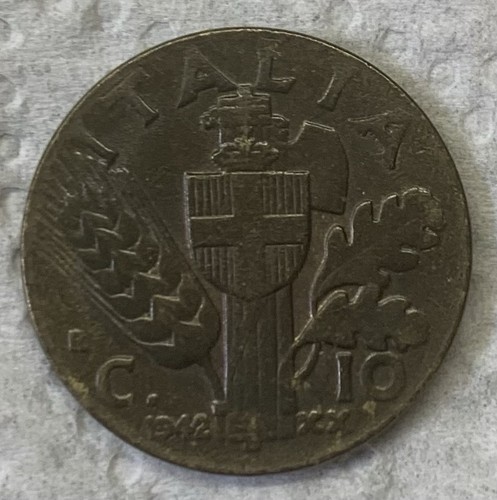 Moneta centesimi regno - moneta, 10