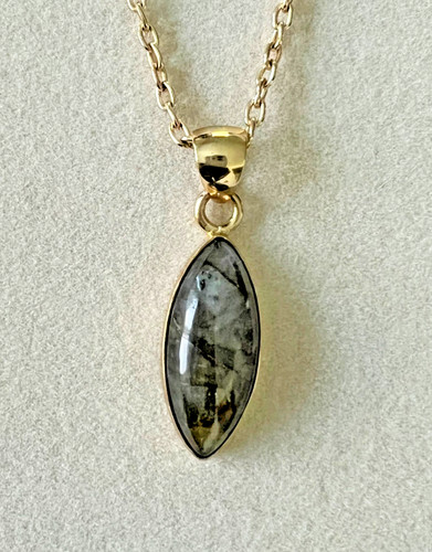 Ciondolo labradorite alchemia - ciondolo,