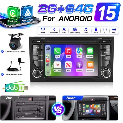 Autoradio 64gb carplay - autoradio, 4+64gb