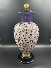 GRANDE VASO SOPRAMMOBILE MANIFATTURA ARTISTICA LE PORCELLANE FIRENZE NUMERATO