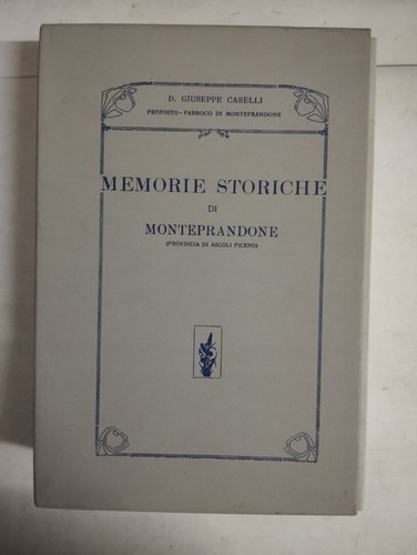 Memorie storiche - memorie, di