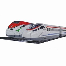 Pista treno express binari