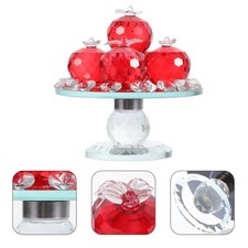  Decorazione Del Vassoio Di Frutta in Cristallo Dell'ufficio Arredamento Tavolo