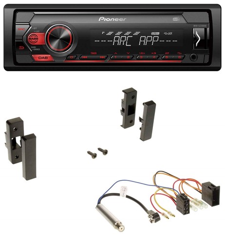 Pioneer dab 1din - mp3, aux