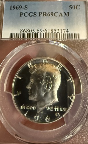 1969 kennedy mezzo dollaro - kennedy,
