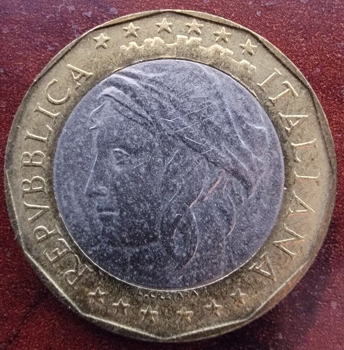 Italy 1000 lire 1997r - 1000,