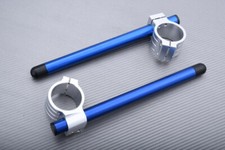 Coppia di Semimanubri Allu- Blu 50mm DUCATI Monster S4 S4R S4RS / Tricolore