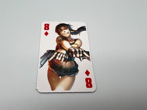 Black lagoon mini card - black, carte