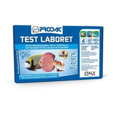 Prodac Test Laboret Test 4 in 1 PH, GH, KH, NO2 acqua dolce e marina